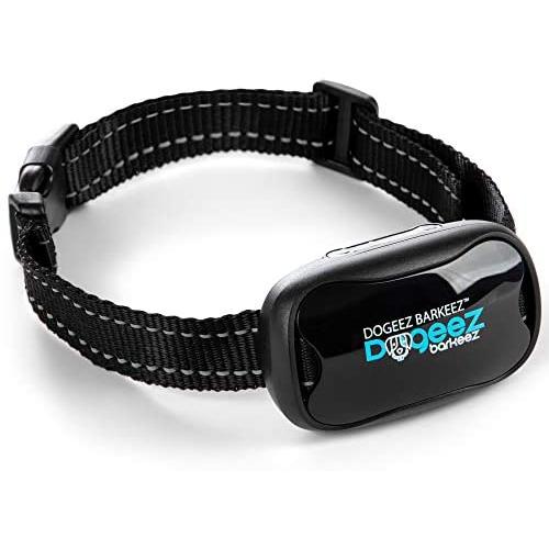 Dogeez Barkeez No Bark Collar for Small, Medium, and Large Dogs | No Shock Automatic Vibrating Collars - Humanely Stop Barking | Bark Control Device | Dog Training & Behavior Aids