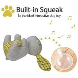 Dog Toys, Dog Squeak Toys, Dog Stuffed Animals Toy, Dog Toys Plush, Dog Stuffed Toys, Chew Toy Pet Dog, Dog Toys Plush ,Durable Dog Toys, Rabbit Dog Toy