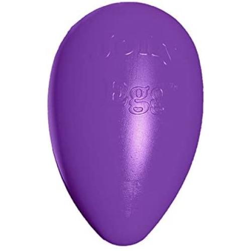 Jolly Pets Jolly Egg Plastic Dog Chew Toy 8 inch Purple