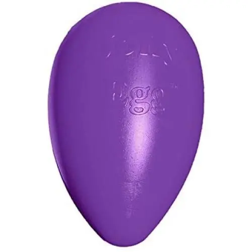 Jolly Pets Jolly Egg Plastic Dog Chew Toy 8 inch Purple Jolly Pets Jolly Egg Plastic Dog Chew Toy 8 inch Purple