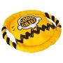 Peanuts Good Grief Rope Frisbee Dog Toy | Officially Licensed Peanuts Dog Rope Toy Frisbee | Yellow Dog Frisbee Rope Dog Toy with Good Grief