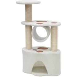 Majestic Pet Products 37 inch Beige Casita Cat Furniture Condo House Scratcher Multi Level Pet Activity Tree