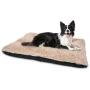 JOEJOY Dog Bed Crate Pad, Ultra Soft Calming Washable Anti-Slip Mattress Kennel Crate Bed Pad Mat 24/30/36/42 Inch for Large Extra Large Medium Small Dogs and Cats Sleeping, Anti-Slip Dog Cushion