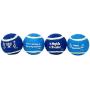 Rite Lite CHEWDAICA TM, Set of 4 Chanukah Tennis Balls Dog Toy, Blue/White, 4 Count Hanukkah