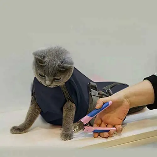 Cinf Cat Pet Supply Grooming Bag Restraint Bag Cats Nail Clipping Cleaning Grooming Bag/Muzzle No Scratching Biting Restraint for Bathing Nail Trimming Injecting Examining Cinf Cat Pet Supply Grooming Bag Restraint Bag Cats Nail Clipping Cleaning Grooming Bag/Muzzle No Scratching Biting Restraint for Bathing Nail Trimming Injecting Examining
