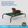 Coolaroo Elevated Pet Bed, Small, Green