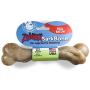Pet Qwerks Zombie NYLON BarkBone - Chew Toy for Aggressive Chewers, Tough Durable Extreme Power Chewer Bone | Made in USA -  Available in 2 Flavors and 4 Sizes
