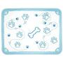 Bently & Bella Pet Training and Puppy Pads - Washable, Leak-Proof, Environmentally Friendly (Small (17” x 21”), Blue)