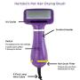 Pet Hair Brush and Hair Dryer for Dogs by Hertzko - Slicker Brush for Dogs, Cats and Small Animals - Great Dog Comb to Dry Pet Hair - Powerful with 2 Level Heat & Airflow Speed