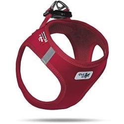 Curli Vest Harness Softshell with Air-Mesh Lining Step-in Dog Harness Lightweight Breathable Dog Harnesses for Small Medium Dogs