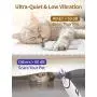 Kiket Dog Nail Grinder, Electric Pet Paw Trimmer Ultra-Quiet Cat Nail Grinder Painless Claw Grooming for Small Large Medium Dogs & Cats, 10 Hours Working Time, Rechargeable, White Kiket Dog Nail Grinder, Electric Pet Paw Trimmer Ultra-Quiet Cat Nail Grinder Painless Claw Grooming for Small Large Medium Dogs & Cats, 10 Hours Working Time, Rechargeable, White