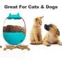 SIOMK Cat Treat Dispenser Toy, Dog Treat Toy Interactive Dog Toys, Pet IQ Treat Ball Adjustable, Cat Shaped Slow Feeder with Catnip, Dog Treat Dispensing Toy Tumbler Design SIOMK Cat Treat Dispenser Toy, Dog Treat Toy Interactive Dog Toys, Pet IQ Treat Ball Adjustable, Cat Shaped Slow Feeder with Catnip, Dog Treat Dispensing Toy Tumbler Design