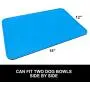 Max and Neo Dog Bowl Silicone Food Mat - We Donate One for One for Every Product Sold (18'' x 12'', Blue) Max and Neo Dog Bowl Silicone Food Mat - We Donate One for One for Every Product Sold (18'' x 12'', Blue)