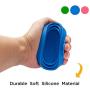 KEKS Pet Can Covers - 2 Pack - BPA Free, Food Grade Silicone Covers - Multisize Pet Food Storage Covers - One Size Fits All Standard Dog Food Cans and Cat Food Cans - Dog Can Lids