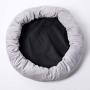 KUAILEYUAN Cat Beds for Indoor Cats or Small Dogs Soft Round Machine Washable Donut Self Warming Cushion