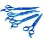 Besmall 7.0inch Titanium Professional Pet Grooming Scissors Set,Straight Thinning Curved Scissors 4pcs Set for Dog Grooming with Comb and Clean Cloth Besmall 7.0inch Titanium Professional Pet Grooming Scissors Set,Straight Thinning Curved Scissors 4pcs Set for Dog Grooming with Comb and Clean Cloth