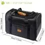 morpilot Pet Travel Carrier Bag, Portable Pet Bag - Folding Fabric Pet Carrier, Travel Carrier Bag for Dogs or Cats, Pet Cage with Locking Safety Zippers, Foldable Bowl, Airline Approved morpilot Pet Travel Carrier Bag, Portable Pet Bag - Folding Fabric Pet Carrier, Travel Carrier Bag for Dogs or Cats, Pet Cage with Locking Safety Zippers, Foldable Bowl, Airline Approved