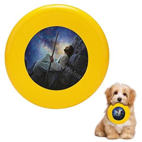 Pet Frisbee Flying Disc Dog Toy - Multifunction Worlds Without End Greg Olsen