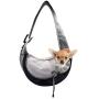 BELPRO Pet Dog Sling Carrier for Small Dogs, Cats and Puppies, Breathable Mesh Pet Front Hands-Free Bag with Adjustable Shoulder Strap for Outdoor and Travel