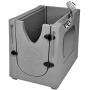 Pet Wash Enclosure with Removable Shelf