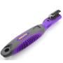 Mat Remover by Hertzko – Grooming Comb Suitable for Dogs, Cats, Small Animals - Great Tool for Removing Tangles, Mats, Knotted or Dead Hair