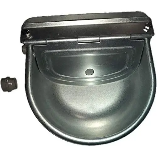Galvanized Steel Automatic Stock Waterer Farm Grade Horses Goats Cows Sheep Dogs Water