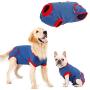 QBLEEV Recovery Suit for Dogs After Surgery, Alternative E-Collars Bandages, Professional Surgical Pet Wear Shirts for Abdominal Wounds and Skin Diseases…