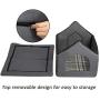 Hollypet Cozy Pet Bed Warm Cave Nest Sleeping Bed Puppy House for Cats and Small Dogs, Gray