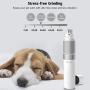 Dog Nail Grinder, Professional Pet Nail Grinder for Dog Cat, Electric Rechargeable Dog Nail Trimmer Clipper, Noise-Free Dog Nail File, Painless Paws Grooming Tool for Small Medium Large Animals ¡­