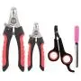 Small Pet Nail Clippers Trimmer Set - Safety Guard To Avoid Over-Cutting Nails Professional Round Tip Dog and Cat Grooming Scissors Small Pet Nail Clippers Trimmer Set - Safety Guard To Avoid Over-Cutting Nails Professional Round Tip Dog and Cat Grooming Scissors
