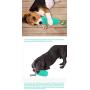 Dog Toothbrush Chew Toys Dog Chew Corn Teeth Cleaning Bite Resistant for Dogs Squeaky Corn Molar Stick (Blue)