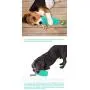 Dog Toothbrush Chew Toys Dog Chew Corn Teeth Cleaning Bite Resistant for Dogs Squeaky Corn Molar Stick (Blue)