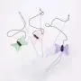 ocijf179 Cat Teaser Pet Cat Kitten Teaser Butterfly Play Stick Rod Wand Scratch Interactive Toy - Green