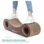 isYoung Large Cat Scratcher Lounge, 30.5 x 11 x 8.5 inchs Unique Cat Scratcher Cardboard Scratch Pad with Built-in Toy Bell isYoung Large Cat Scratcher Lounge, 30.5 x 11 x 8.5 inchs Unique Cat Scratcher Cardboard Scratch Pad with Built-in Toy Bell