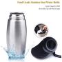 Vivaglory Insulated Neoprene Water Bottle Sling, Red+Water Bottle for Dogs and Black Neoprene Water Bottle Carrier