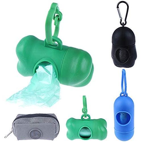 4 Pack Dog Waste Bags Dispenser Leash Poop Waste Bag Holder Poop Bag Dispenser with 3 Roll Dog Poop Waste Bags Leak-Proof Pet Waste Bags, 4 Styles 4 Pack Dog Waste Bags Dispenser Leash Poop Waste Bag Holder Poop Bag Dispenser with 3 Roll Dog Poop Waste Bags Leak-Proof Pet Waste Bags, 4 Styles