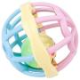 Mekek Ball with Bell, Kitten Play Balls with Jingle Bell - Pet Toy Round Ball for Budgie Cockatiel, Rabbit, Cats, Dog, Hamster, Parrots Chase Game 1pcs