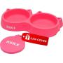 Cat Bowls - Cat Food Set of Silicone Cat Feeder Stand & Pets Food Can Cover - Cat Food Bowl Set - Cat Dish Set - Kitten Food Bowl - Cat Feeding Bowls - Cat Water Bowl