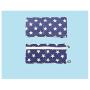 Stock Show Dog Cooling Bandana, Pet Dog Adjustable Ice Chill Out Collar Scarf with 5 Ice Packs for Summer