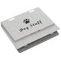 Brabtod Canvas Dog Toy Storage - for Dog Toy Basket for organizing Dog cat Toys and Dog Stuff-Light Grey