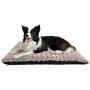 SIWA MARY Dog Bed Crate Pad Mat 30/36/42 in Anti Slip Washable Mattress Pets Kennel Pad for Large Medium Small Dogs Sleeping