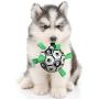 Patgoal Dog Ball, Soccer Ball for Dog, Indoor-Outdoor Interactive Dog Toys, Dog Water Toy with Grab Tabs, Dog Toys for Small Medium Dogs