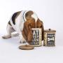 Primitives by Kathy Dog Treat Tin Canisters, 2-piece, Sleep, Bark, Repeat