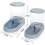 LeYoMiao Automatic Pet Feeder Medium and Small Pet Automatic Food Feeder and Drinker Set 3.8 L, Dog Travel Supplies Feeder and Drinker Cat Rabbit Pet Animal LeYoMiao Automatic Pet Feeder Medium and Small Pet Automatic Food Feeder and Drinker Set 3.8 L, Dog Travel Supplies Feeder and Drinker Cat Rabbit Pet Animal