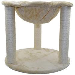 Big Adult Cat Tree Condo Furniture Kitten Activity Tower Pet Kitty Play House with Sisal-Covered Scratching Posts and Perches Hammock