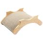 LOVEPET Corrugated Paper Cat Scratch Board, Solid Wood Cat Toy, Grinding Device,Cat Sofa, Cat Nest, Cat Furniture,40X27X14.5cm