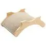 LOVEPET Corrugated Paper Cat Scratch Board, Solid Wood Cat Toy, Grinding Device,Cat Sofa, Cat Nest, Cat Furniture,40X27X14.5cm LOVEPET Corrugated Paper Cat Scratch Board, Solid Wood Cat Toy, Grinding Device,Cat Sofa, Cat Nest, Cat Furniture,40X27X14.5cm