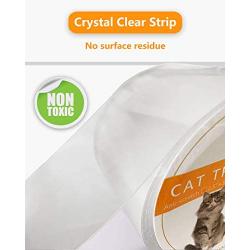 X-HOME Anti Scratch Cat Tape Cat Carpet Protector Anti Cat Scratching Tape Cat Double Sided Tape