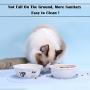 Love Dream Silicone Pet Feeding Food Mat Dog Cat Placemat Mat with Raised Edge, Anti-Slip Waterproof Pet Bowl Mats Pet Food Tray