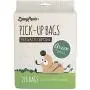 ZippyPaws - Dog Poop Pick-Up Bags, Large Strong Waste Bags with Easy-Tie Handles, Measures 14.5 Inch by 5.5 Inch - Green, 210 Count